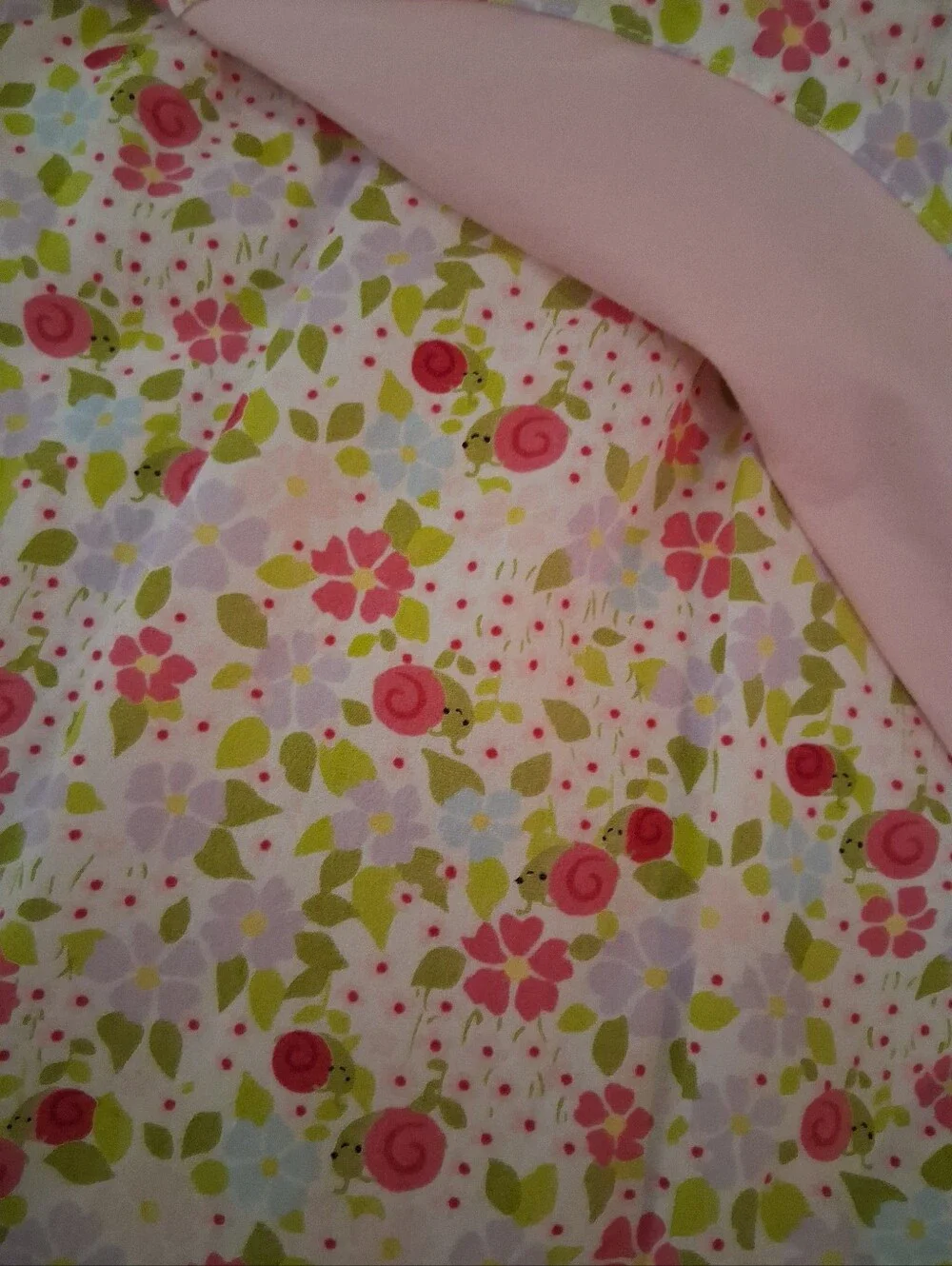 Gymboree 2011 Mini Blooms Pink Snail Appliqued Dress With Matching Pants